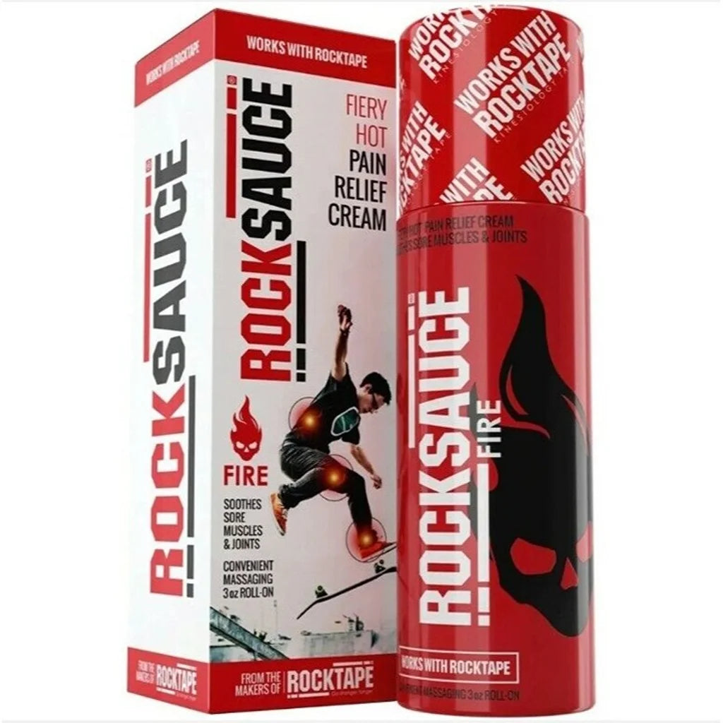 RockSauce Fire Soothes Sore Muscles - SourceFitness