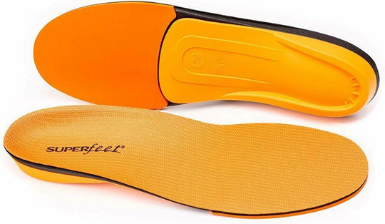 Superfeet Orange Insoles for High-Impact Activities - SourceFitness